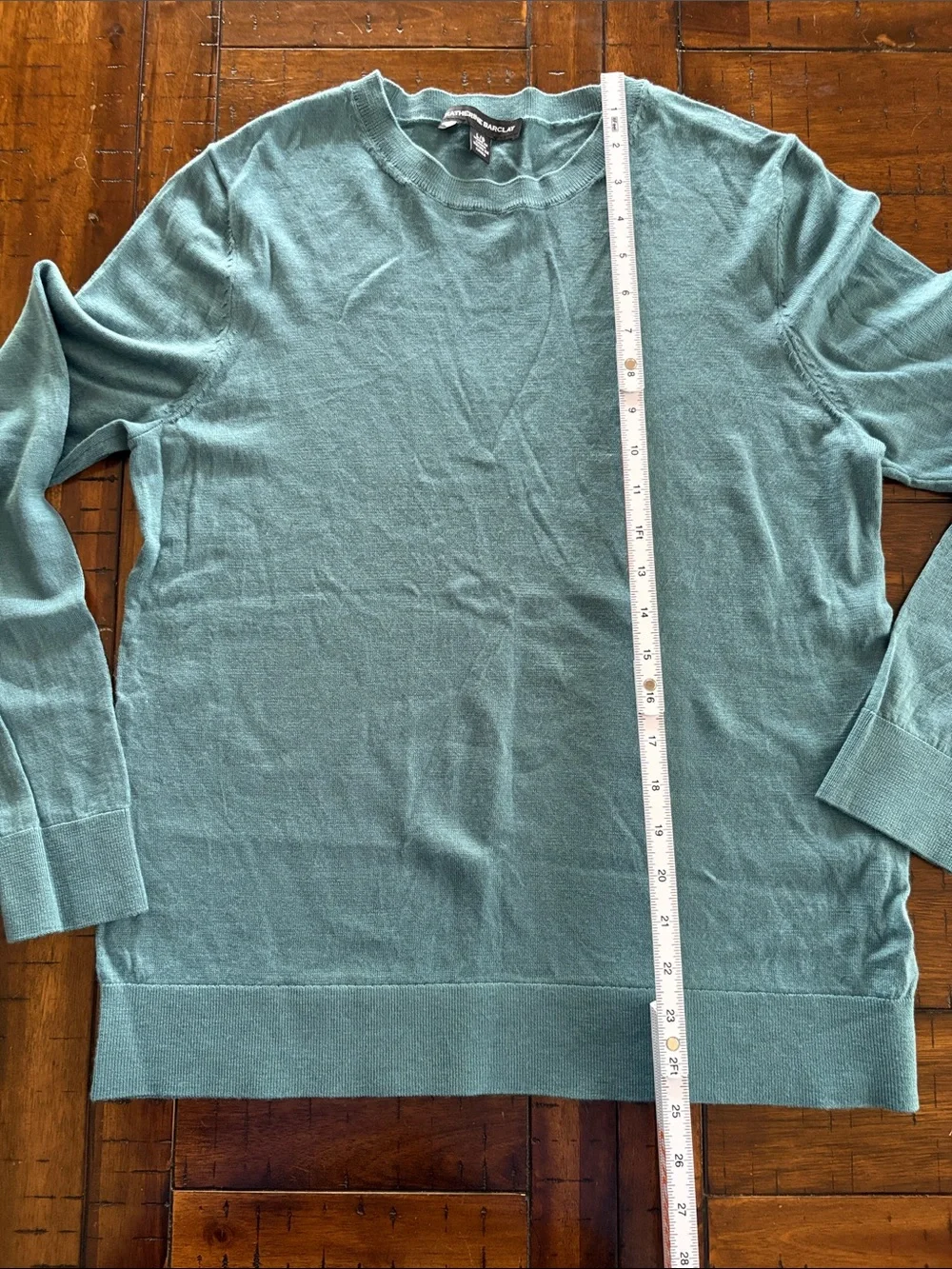 Katherine Barclay Crewneck Merino Wool Sweater Classic Clean Beauty Quiet Luxury